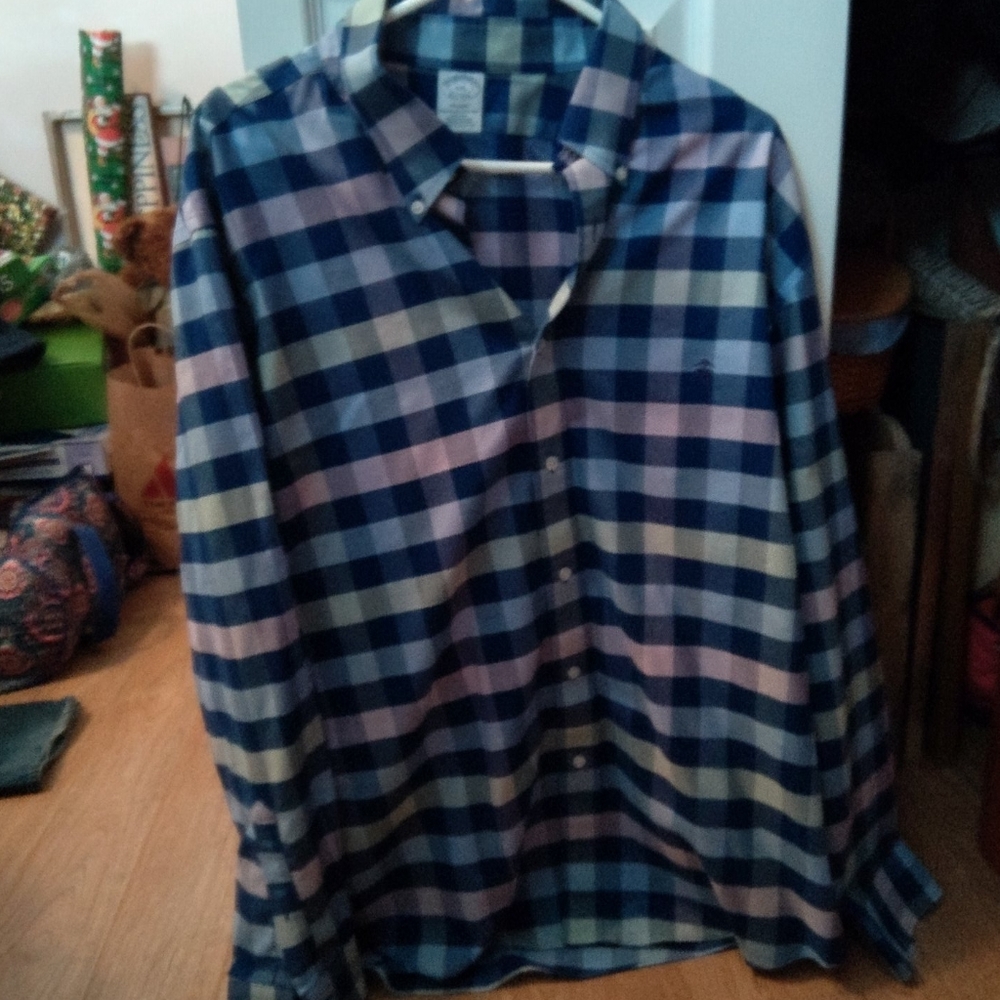Brooks Brothers Plaid Sport Shirt